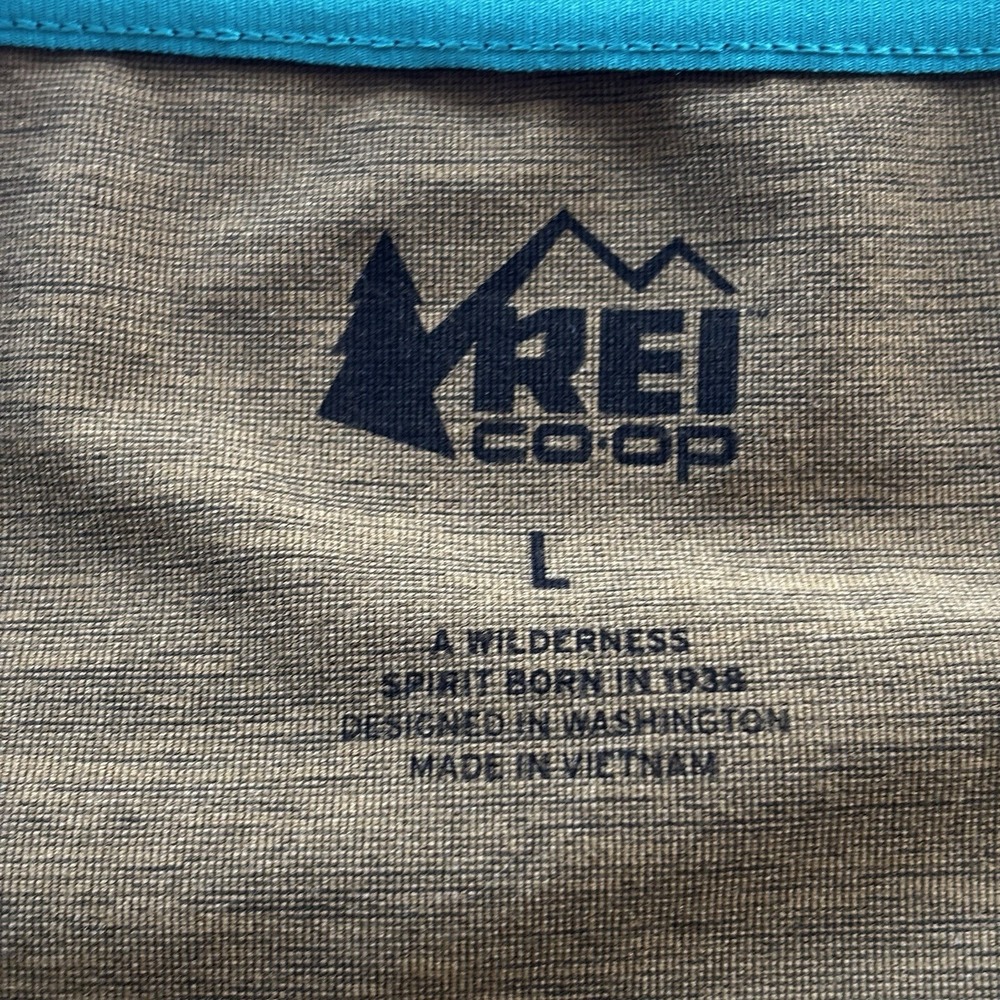 REI Co-op Screeline Cascade Long-Sleeve T-Shirt Womens L Olive Green - Picture 7 of 8